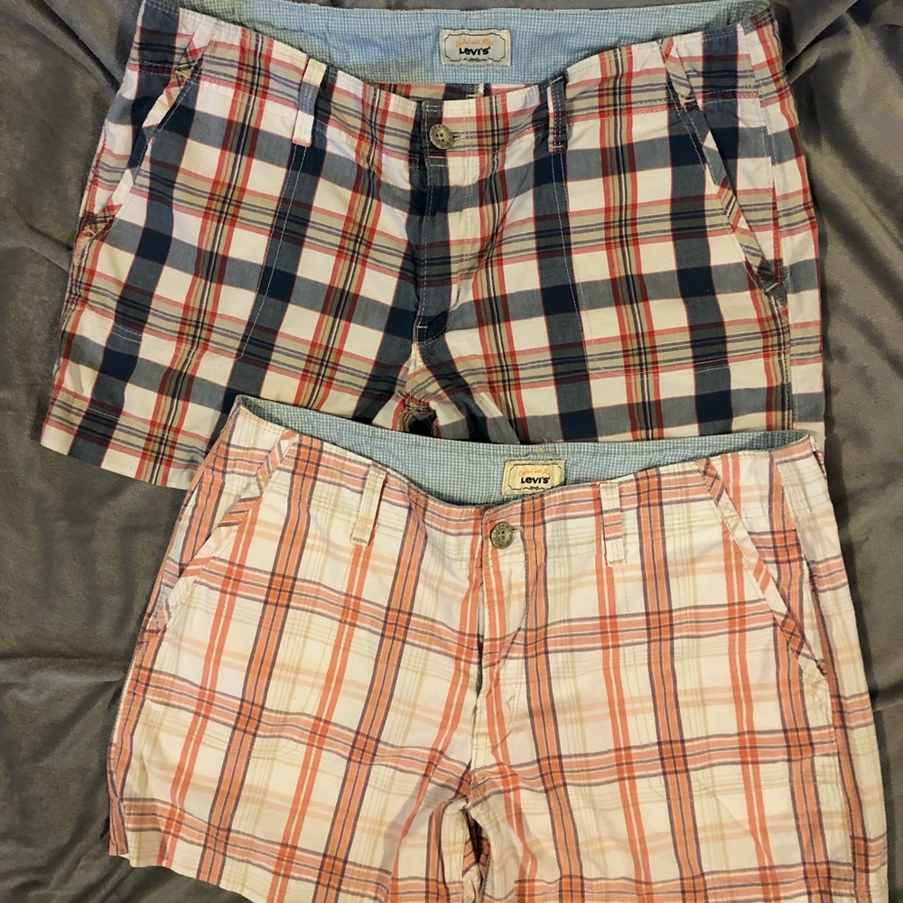 2 Pair Levi’s Shorts size 10 very comfortable